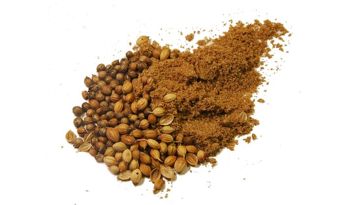 Prašak sjemenki korijandera učinkovit je lijek za parazite